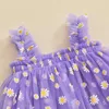 Robes Tutu en Tulle pour petites filles, sans manches, princesse, fête d'anniversaire, ligne a