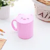 Mugs Baby Milk Cup With Handle Children Cute Cartoon Animal Panda Frog Pig Tea Mug Kids Learning 250ml