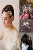 Cheap 2015 Gold Crystal Hair Accessories Flower Crystal Tiaras Sparkly Bride Hair combs Bridal Accessories Dhyz 016647584