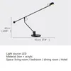 Lampes de table TEMART LED contemporain LED Simple Design Réglable Ajustement Vintage Desk Light for Home Study Bureau Decor