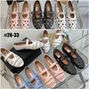 33 Alternativ Premiumkvalitet Luxury Women's Flat Heels Ballet Shoes Single Shoes Sandaler Gift för kvinnor