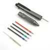 Japonia Unitstream metalowy żel Pen 5 w 1 wielofunkcyjny długopis/ołówek mechaniczny 0,5 mm szybkie suszenie MSXE5-2000A-05 240129