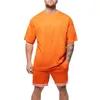 Mäns sömnkläder Summer Fitness and Leisure Sports korta ärm shorts Set män sexiga pyjamas hus med byxor för 19xl