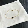 Four Leaf Clover Bracelet Cleef Van Designer Bracelets bracelets 3Colors Fashion Design Double Side 4Charm Bracelets 18K Gold Stainless Steel Luxury M