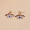 Stud Earrings Punk Women Jewelry Devil's Eye Evil Women's Pendants Luxury Accessories Party Gifts