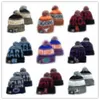 Georgia bulldogs stickade mössor ull varm sport randig sidelino usa college manschetter pom beanie hattar män kvinnor ncaa bonnet beanies skalle hatt sömnad