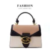 Hong Kong It Women s mode Kontrast Wine God Crossbody Small Square Bag Advanced Light Luxury Design Handbag Factory Direct Sales