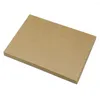 ギフトラップ50pcs/lot brown diyカードパッケージングボックスポストカードクラフトペーパーエンベロープパッケージケースパーティーのためのPOパック
