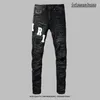 Amlrl Jeans Designer Mens Jeans جودة عالية الجينز Slim Fit Jeans USA بالتنقيط بريطانية جينز الجينز الجينز Hiphop Pants خطاب مطرزة جينز الجينز الجينز Y2K جينز