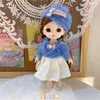 16 cm dockor 18 BJD Doll Princess Dress Up Boneca Childrens Munecas Toys for Girls MultiJoint Kids Birthday Present 240131