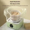 6L Portable Foldable Washing Machine Mini Underwear Sock with Spin Dryer Automatic for Baby Clothes Family Travel Camping 240131