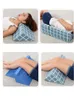 Massage Pillow Anti Bedsore Bedridden Patients Elderly Bed Triangular Pad Turn Over Nursing Massage Elevation Support Cushion 240119