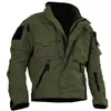 Size Military Plus Tactical Jacket Men Waterproof Multifunctional Pocket Casual Bomber Male Outwear Spring Autumn S-3XL Jacket240127