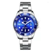 Wristwatches Fashion Watch Casual Clock Men's Business Men Quartz Calendar Green Water Sport Wristwatch Gift