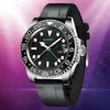 Ceramic Watch for Men Watches High Quality Designer Watches Fashion Wristwatch 40mm rörelse Lysande Sapphire Glass Orologio Montre Homme Waterproof