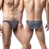 Underpants Men Shiny Sequined Briefs Low Waist Seamless Breathable Underwear Slip Homme Gay Thongs Ropa Interior Hombre Sissy