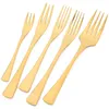 Dinnerware Sets 1pc 304 Stainless Steel Tableware Gold Steak Knife Service Fork Spoon Cutlery Salad Butter Flatware