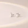 Boucles d'oreilles en argent Sterling pur S999 pour femmes, bijoux de luxe, accessoires, cadeau