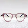 Zonnebrilmonturen Japanse Merk Cateye Acetaat Bril Mannen Designer Luxe Klassieke Schildpad Handgemaakte Brillen VECTOR-002 Brillen