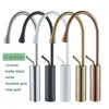 Bathroom Sink Faucets Brushed Gold Basin Faucet Single Lever 360 Spout Moder Brass Cold Mixer Water Tap For Kitchen