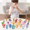 Super Vleugels S6 Tino 2 inch Mini Transformeren Anime Vervorming Vliegtuig Robot Actiefiguren Transformatie Kinderen Speelgoed Geschenken 240119