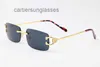 Lunettes de soleil design Lire ordinateur cadre miroir rouge mode sport pour hommes unisexe corne de buffle lunettes hommes femmes jante Wo