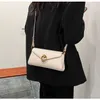 고급 이브닝 가방 프랑스 틈새 디자인 가방 여성의 인기있는 다목적 크로스 바디 싱글 어깨 어깨 어깨 겨드랑이 작은 사각형