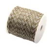 Campingsky Reflective Paracord 2mm 3 Strand Core Outdoor Camping Rope Parachute Cord Smyt Namiot wielofunkcyjny Corda 240126