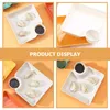 Flatware Sets 4 Pcs Dumpling Tray Large Serving Platter Trays For Party Potato Chips Plastic Pp