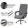 Vattentät elastisk stol täcker antidirty roterande stretchkontor dator skrivbordssätet omslagsbilskningsbara slipcovers heminredning 240124