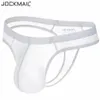 JOCKMAIL Ultra-sottile Ice Nylon biancheria intima sexy uomo slip bikini Trasparente mens perizoma g stringhe tanga hombre slip biancheria intima gay 240124