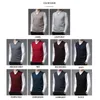 Browon marka kamizelka swetra męska 2024 bez rękawów moda moda jesienna zima vneck kołnierz Slim Fit Soft Sweter Men 240125