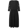 Oversized Long Dress for Women Clothing Summer Plus Size Elegant Vestidos Loose Dress Female Black Formal Occas Dress 240201