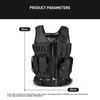 Verstelbare Molle Tactische Vest Militaire Combat Body Armor Vesten Beveiliging Jacht Leger Outdoor CS Game Airsoft Trainingsjas 240125