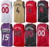 Custom Scottie Barnes Basketball Jerseys RJ Barrett Immanuel Quickley Pascal Siakam Dennis Schroder Dick Tracy McGrady Vince Carter Retro Jersey Men