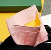 Designer wallet 7A quality card holder coin purses with box Women's men cardholder Wholesale popular key pouch Luxury girls passport holder wallets Genuine Leather