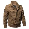 Militärjacka Men Spring Autumn Cotton Male Casual Air Force Flight S HOMBRE Plus Size M-6XL BOMBER 240131