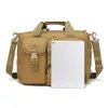 Militär ryggsäck Taktisk messenger axelväska män bärbara handväskor portfölj utomhus multifunktion klättring resor 240202