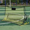 Fast Pass Rebounder Soccer Trainer 1821m Football Team Training Net Volley Passing First Touch Mottagande med Frame 240127