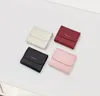 Simplicity Women short wallets Genuine Leather Clutch bags ladies Red leather card holder wallet with photo Folding large capacity wallet for phone small handbag