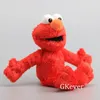 고품질 엘모 쿠키 몬스터 플라스틱 눈 부드러운 플러시 장난감 만화 푹신한 인형 923 cm 어린이 선물 240118
