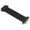 Câbles d'ordinateur Câble PCI-E Riser Carte PCI Express Extension PCIE X4 pour adaptateur de convertisseur d'extension de carte mère 3.0