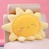 1 Pc Sleepy Sun Rose Bleu Nuages Oreillers Élastique En Peluche Ultra Doux En Peluche Coussins Pour Bébés Enfants Lit De Voiture Décor Accessoires 240122