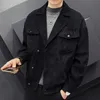 Brand Clothing High Quality For Men Corduroy Casual Jacket/Male Slim Fit Fahion Slim Fit Coat Plus Size S-4XL240127