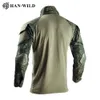 Tactical Military Uniform Combat Camo Russian Army Suits Training Team Airsoft Paintball Shirts Cargo Pants Pads Mens Clothes 240124