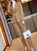 Vrouwen Casual Elegante Zakelijke Broek Pak Kantoor Dames Slanke Vintage Blazer Broekpak Vrouwelijke Mode Koreaanse Kleding Twee Stukken 240127