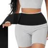 Midjetränare rycker mig upp bandage wrap formaår kvinnor män bantning mage kontroll shaper bälte body shaper stretch band korsett 240126