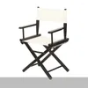 Meubles de Camp, chaise de réalisateur à hauteur Standard, siège et dossier en toile, chaises de directeur portables en bois pour l'extérieur, pliantes, pour Camping et plage
