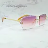 Occhiali da sole firmati Taglio a diamante per uomo e donna Elegante filo C Occhiali da sole Carter di lusso Occhiali da guida Occhiali protettivi per esterni Gafas De Sol