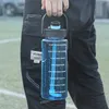 3 -litrowa butelka z wodą ze słomką 2L 1L duża duża motywacja BPA Darmowe szkolny sport